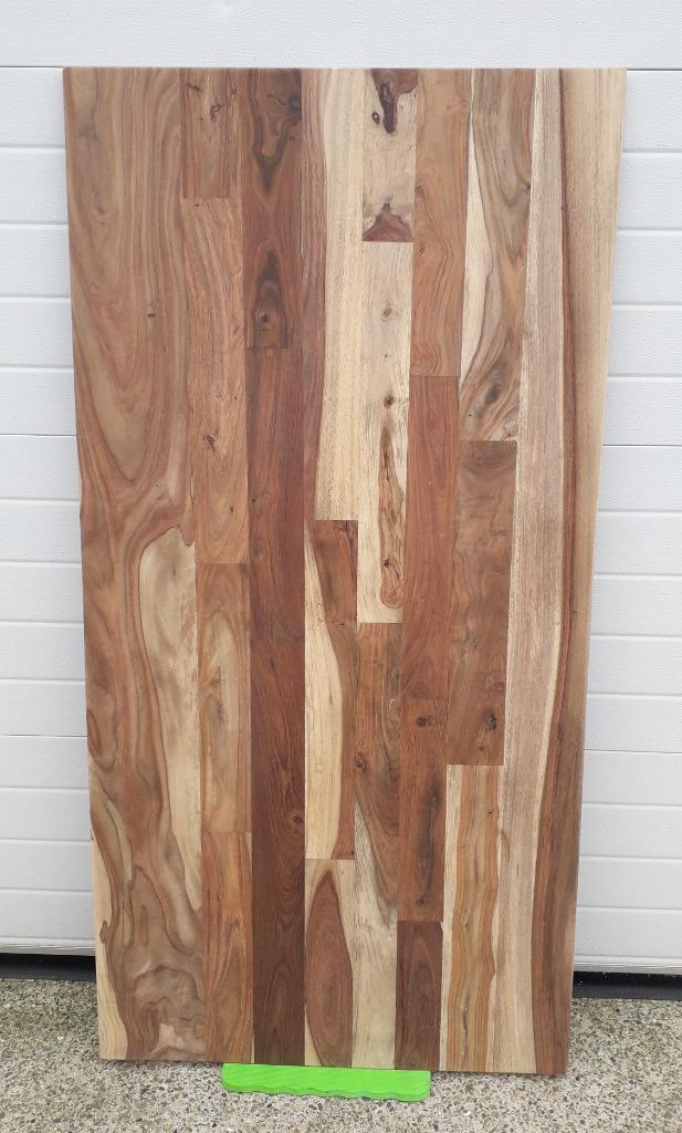 Mangohouten tafelblad 180 x 90 cm, dikte 22 mm, Huis en Inrichting, Tafels | Eettafels, Gebruikt, Vijf personen of meer, Rechthoekig