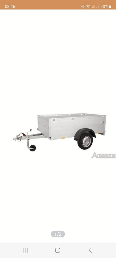 Te huur bagagewagen vakantieaanhanger, Auto diversen, Aanhangwagen-onderdelen, Zo goed als nieuw, Ophalen