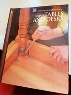 Tafels bureaus houtbewerken WERKEN MET HOUT ENGELS BOEK, Boeken, Ophalen of Verzenden, Zo goed als nieuw, Pierre Home-Douglas Time Life Books