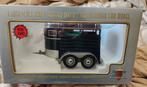 Motor City Classics Paarden Trailer BLUE 2002 92006 1:18, Hobby en Vrije tijd, Modelauto's | 1:18, Ophalen of Verzenden, Nieuw