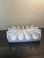 Grote wit keramieken WARMHOUDER of KANDELAAR, Huis en Inrichting, Overige materialen, Wit, Ophalen of Verzenden, Zo goed als nieuw