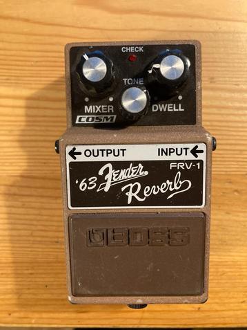 Boss FRV-1 '63 Fender Reverb  beschikbaar voor biedingen