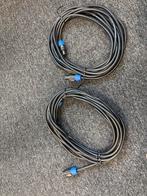 Neutrik Speakon speakerkabels – 2x SkyTronic 2,5 mm² (10m), Verzenden, Zo goed als nieuw, Luidsprekerkabel