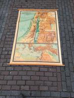 Oude zeer grote schoolplaat PaLestina, Ophalen, Aardrijkskunde