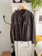 Heren jas maat 52 - 54 herenjack maat L - XL bruin leer, Kleding | Heren, Jassen | Winter, Ophalen of Verzenden