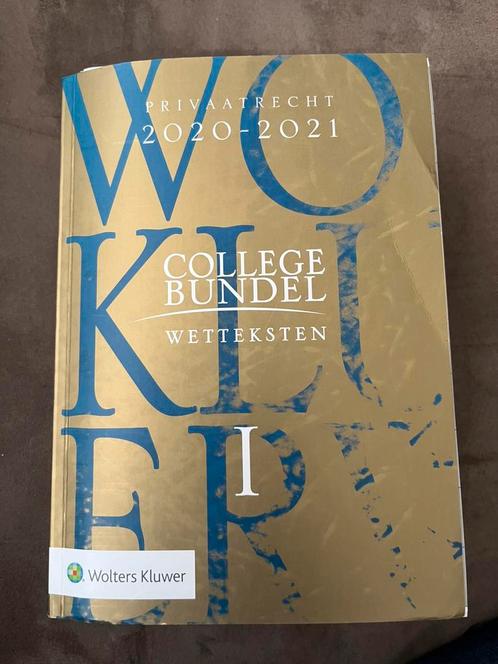Collegebundel 2020-2021, Boeken, Wetenschap, Zo goed als nieuw, Ophalen of Verzenden