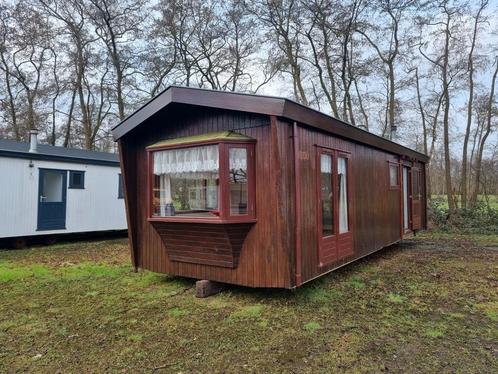 Stacaravan / chalet / woonunit, Caravans en Kamperen, Stacaravans, tot en met 4, Ophalen of Verzenden