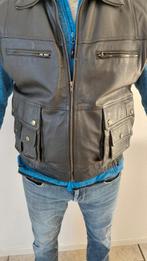 Vintage John F. Gee Leren (Biker) Vest, Dames, Jas | leer, Ophalen of Verzenden, John. F. Gee