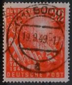 1949 zegel 112 als foto gestempeld MI. waarde 2024 € 27,50, Verzenden, BRD, Gestempeld