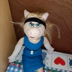 Vintage Miss Piggy knuffel met blauwe jurk Italy, Kinderen en Baby's, Speelgoed | Knuffels en Pluche, Ophalen of Verzenden, Overige typen