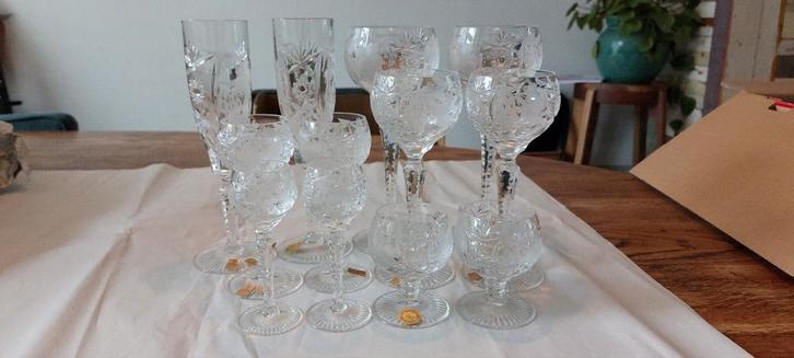 Nachtmann Bleikristall Glazen Set, Antiek en Kunst, Antiek | Glas en Kristal, Ophalen of Verzenden