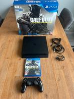 Ps4 Slim 1 TB, Met games, Ophalen of Verzenden, Zo goed als nieuw, 1 TB