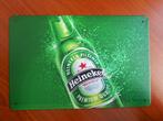 Heineken 20x30 cm Reclamebord, Verzamelen, Biermerken, Nieuw, Reclamebord, Plaat of Schild, Heineken, Verzenden