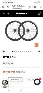 Carbon ffwd wielen 55 mm, Racefiets, Nieuw, FFWD, Ophalen