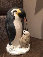 Pinguïn Beeldje met Jong - Dierenbeeld veronesa, Ophalen of Verzenden, Zo goed als nieuw, Kunststof, Dierenbeeld