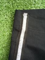NIEUW __ zwarte MISS ETAM broek mt. 36 met zijstreep, Kleding | Dames, Broeken en Pantalons, Verzenden, Zwart, Nieuw, Maat 36 (S)