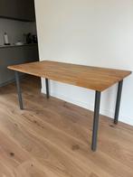 Houten tafel, Huis en Inrichting, Ophalen, Gebruikt, 100 tot 150 cm, 150 tot 200 cm