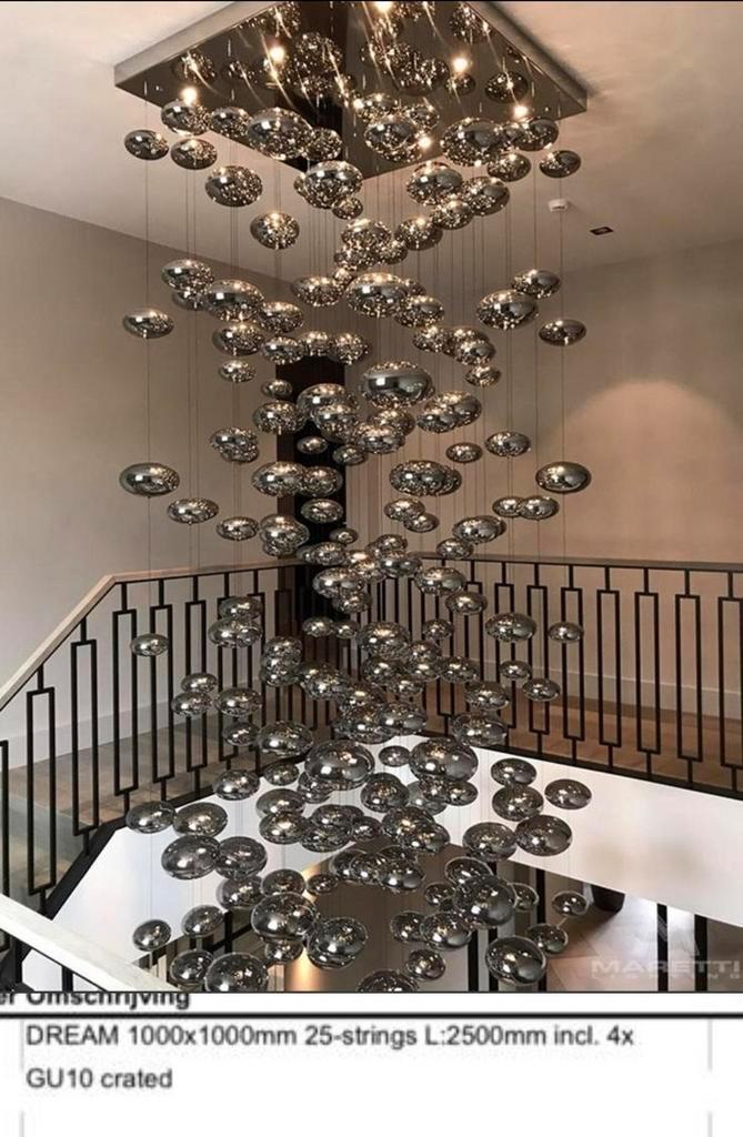 Nieuwe hanglamp type Dream te koop! Echte eyecatcher!, Huis en Inrichting, Lampen | Kroonluchters, Nieuw, Ophalen of Verzenden