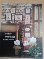 Borduurpatroon van country memories, Ophalen of Verzenden, Zo goed als nieuw, Handborduren, Patroon