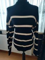 Gestreept trui - Zwart/Wit van vila xl, Kleding | Dames, Truien en Vesten, Zwart, Vila, Maat 46/48 (XL) of groter, Ophalen of Verzenden
