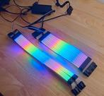 Lian Li Strimer Plus set 1x 24-pin moederbord 2x 8-pin PCIe, Ophalen of Verzenden, Gebruikt