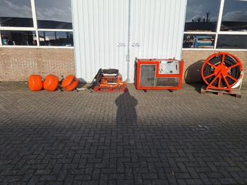 Powerpack hydrauliek+compressor,pomp haspel lister,skimmer beschikbaar voor biedingen