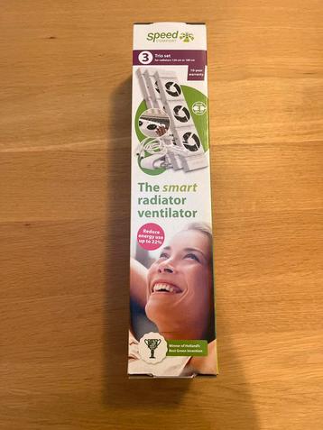 SpeedComfort Slimme Radiator Ventilator - Trio Set beschikbaar voor biedingen