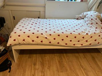 Slakt bedframe 90x200 met lattenbodem + matras - afbeelding 7