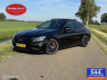 Mercedes C-klasse AMG 63 S Edition 1 Schaalstoelen Pano Kera beschikbaar voor biedingen