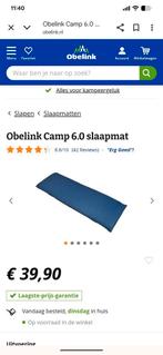 Zelf opblazende slaapmat, Caravans en Kamperen, Slaapmatten, Ophalen of Verzenden, Zo goed als nieuw