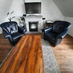 2 leren fauteuil, Ophalen, Zo goed als nieuw, Leer
