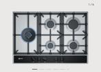 Neff inbouw gaskookplaat 5 kookzones NIEUW!, Ophalen of Verzenden, Zo goed als nieuw, Inbouw, Gas