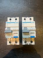 2x Hager aardlekautomaat, Doe-het-zelf en Verbouw, Elektra en Kabels, Ophalen of Verzenden, Zo goed als nieuw, Overige typen