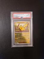 pikachu pokeball reverse holo sv2a #025 JP psa 10, Ophalen, Zo goed als nieuw, Losse kaart, Foil