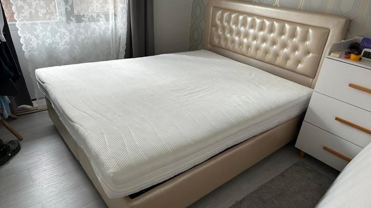 Pocketvering matrassen 160*200 cm, Huis en Inrichting, Slaapkamer | Boxsprings, Zo goed als nieuw, 90 cm, 200 cm, Eenpersoons