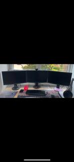 Eizo Flexscan EV2313W Monitoren - 23 inch - Set van 3, Gebruikt, In hoogte verstelbaar, Full HD, Onbekend