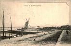 St Philipsland - Haven - Molen 1, Verzamelen, Ansichtkaarten | Nederland, Verzenden, Voor 1920, Gelopen, Zeeland