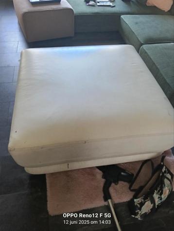 goede leren hocker van 1 bij 1 .