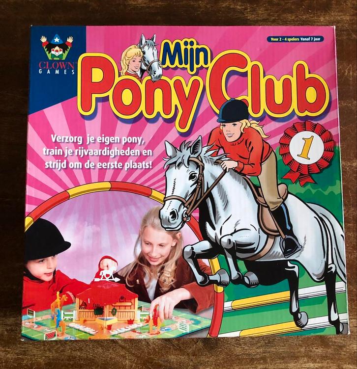 Mijn Pony Club, Hobby en Vrije tijd, Gezelschapsspellen | Bordspellen, Zo goed als nieuw, Ophalen of Verzenden