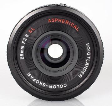 Voigtländer 28mm f/2.8 Color-Skopar SL II (Nikon F-mount) beschikbaar voor biedingen