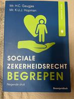 Sociale Zekerheidsrecht begrepen - Studieboek, Ophalen of Verzenden, Gamma, Zo goed als nieuw, HBO