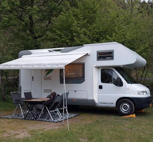 Fiat Ducato Knaus Traveller Camper 5/6 persoon airco alkoof, Caravans en Kamperen, Campers, Particulier, tot en met 5, Alkoof