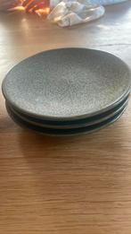 Hema Porto groen 3 gebaksbordjes, Nieuw, Ophalen of Verzenden, Bord(en), Overige stijlen