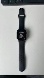 Apple series 6 zwart 44 mm, Sieraden, Tassen en Uiterlijk, Smartwatches, Apple, IOS, Zo goed als nieuw, Zwart
