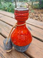 Lava vaas vulkaan, Antiek en Kunst, Antiek | Glas en Kristal, Ophalen of Verzenden