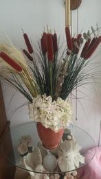 Vaas met duikers en riet pluimen, Ophalen