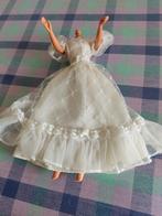 Vintage Barbie Trouwjurk, Ophalen of Verzenden, Gebruikt, Barbie