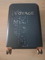 Voyage, reiskoffer met 4x360graden wielen, zwart met roze., 50 tot 60 cm, Hard kunststof, Nieuw, Ophalen of Verzenden