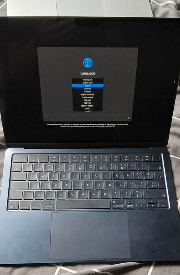  MacBook Air A2681 (2022) – M2 | Garantie | ZGAN beschikbaar voor biedingen