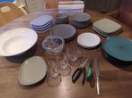 GRATIS servies allerlei (zie omschrijving), Huis en Inrichting, Keuken | Servies, Ophalen, Glas, Overige stijlen, Bord(en)